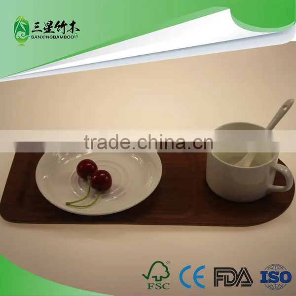Bamboo Serving Tray for Tea or Dessert