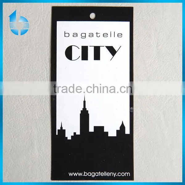 Matte Environmental Paper Hang Tag With High Quality for All Kinds of Garments , Shoes, Bags, and Other Clothing Accessories