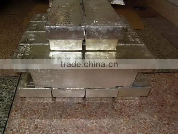 High Purity Sn Tin Ingot 99.999% /TIN INGOTS