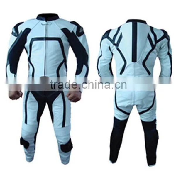 Leather Motor Bike Racing One Piece Suit