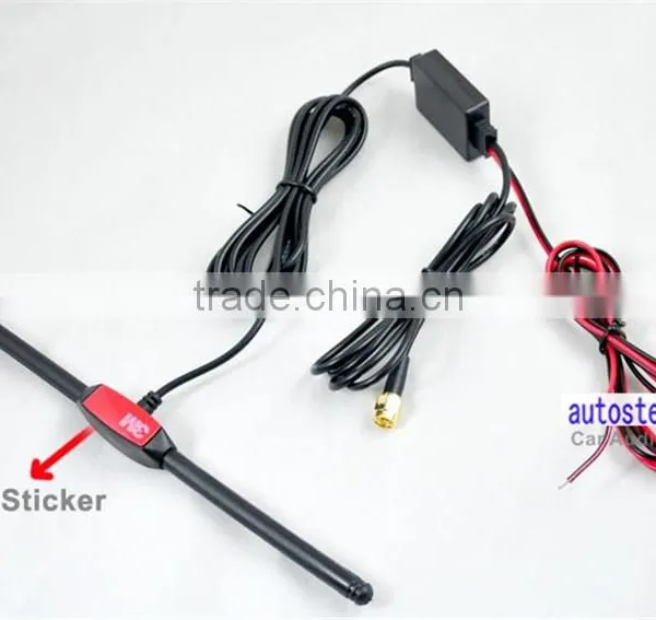 Auto Digital TV Tuner Receiver Antenna Aerial Amplifier SMA DVB-T Signal Booster photo-2