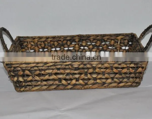 Beautiful Water Hyacinth Basket With Handle photo-6
