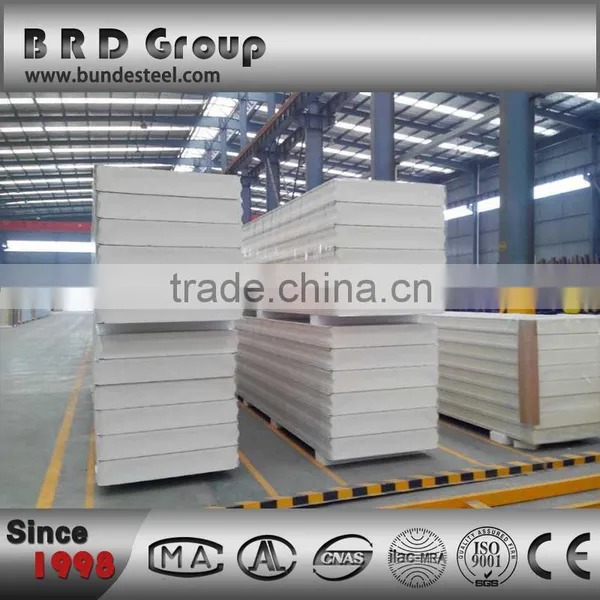 High Anti-fire Ability and Sound Insulation PU Sandwich Panel With CE photo-6