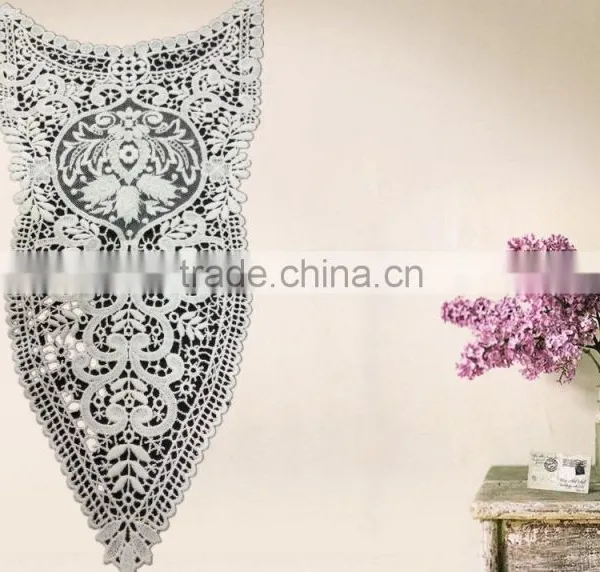 Exquisite Fashion Cotton Embroidiery Lace Water Soluble Collar for Ladies Suit Dress Blouse photo-2