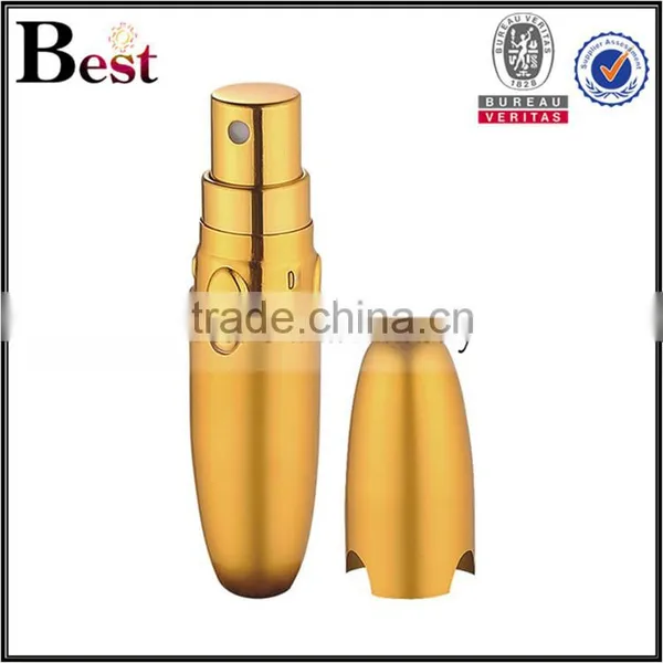 4ml Bullet Shape Aluminum Perfume Atomizer Refillable photo-3