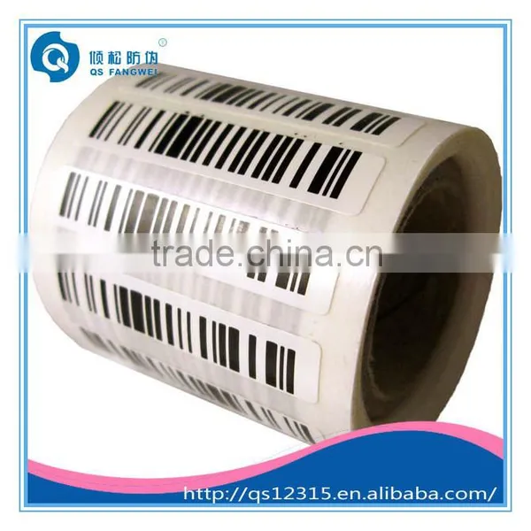 Barcode Security Tags, Paper Sticker Barcode Rolls, Tamper Proof Barcode Labels photo-4