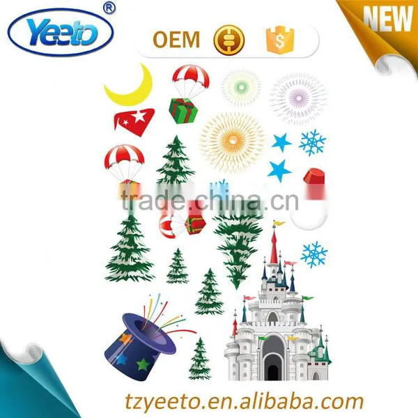 Christmas Decorative Wall Sticker PVC Removable DIY Sticker photo-2