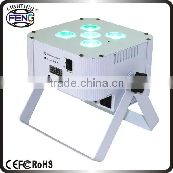 Cheap Price Mini RGBWA+UV Led Disco Light photo-6