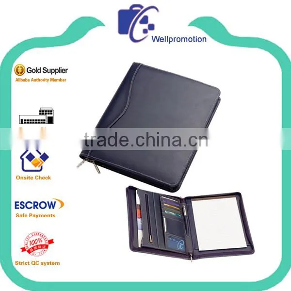 A3/a4/a5 Size Mens pu Leather Padfolio for Sale Quality Choice photo-5