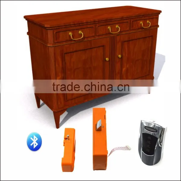 Alloy Smart Cabinet Mortise Door Lock Cylinder With Bluetooth Electronic Key photo-6