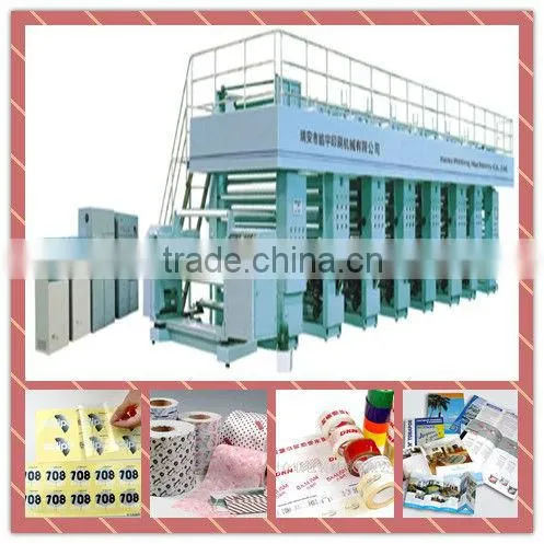 YS-A 6color 9units Computerized Control High Speed Rotogravure Printing Machine