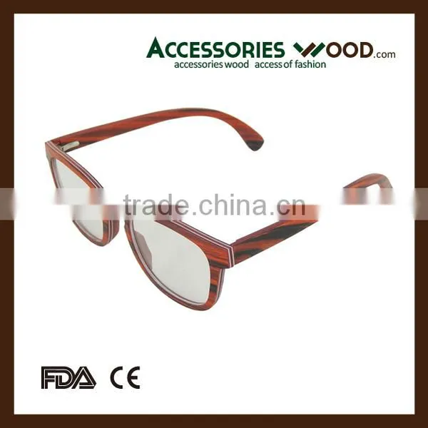 Classic High Quality Rose Wood Optical Glasses, Custom Reading Glasses photo-4