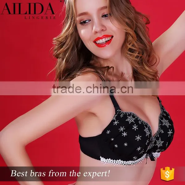Hot Design Breathable Ladies Underwear Women Underwear Sexy Bra Set photo-2
