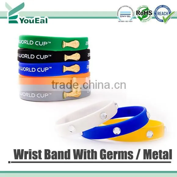 Engraved Silicone Rubber Wrist Bands photo-5