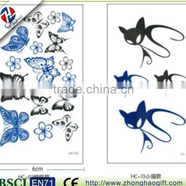 Fashion Temporary Water Transfer Body Tattoo Sticker for Decoration photo-3