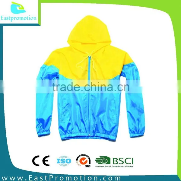 POLYESTER LIGHTWEIGHT WATERPROOF WINDBREAKER JACKET photo-2
