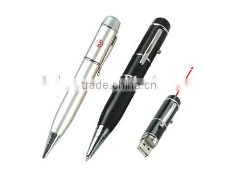 Cheap Pen Usb Flash Drive, Custom Laser Pointer Usb Pen 8GB, Metal Usb Flash Drive Pen photo-2
