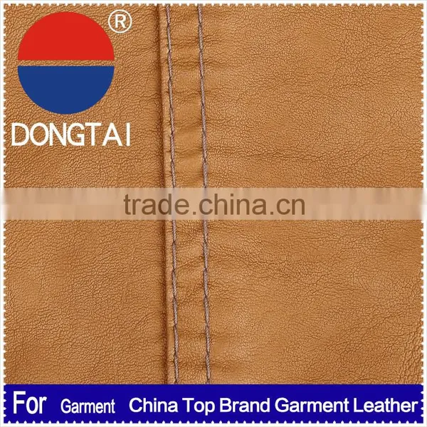 2016 Embossed Pattern New PU Synthetic Leather for Garment photo-3