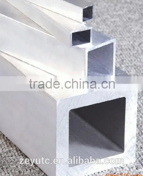 High Quality Diameter 8mm - 500mm Aluminum Square Pipe 6061 6063 2024 5056 5052 NC5 7075 photo-5