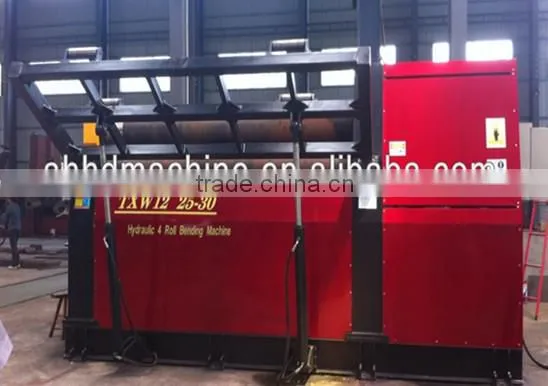 W12-25X3200 CNC 4 Roller Plate Rolling Machine photo-3