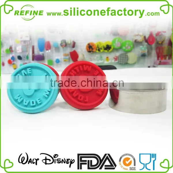 FDA&LFGB Silicone Cookie Stamp photo-2