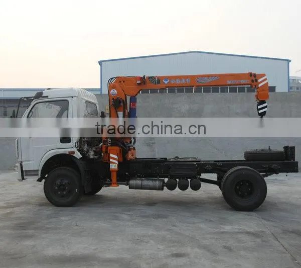 3.2ton Quicklift Compact Cranes, SQ3.2S3, Hydraulic Truck Crane With Telescopic Booms. photo-5