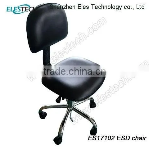 Height Adjustable Cleanroom ESD Chair With Armrest Footrest photo-3