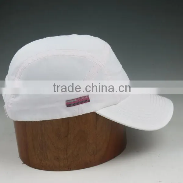 Plain White Soft Fabric Ladies Sports Cap photo-4