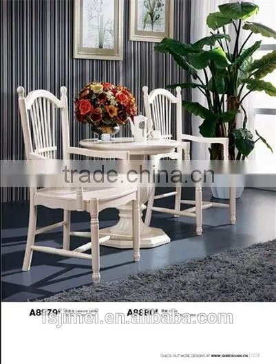 Modern MDF Panel Leisure Table and Chair