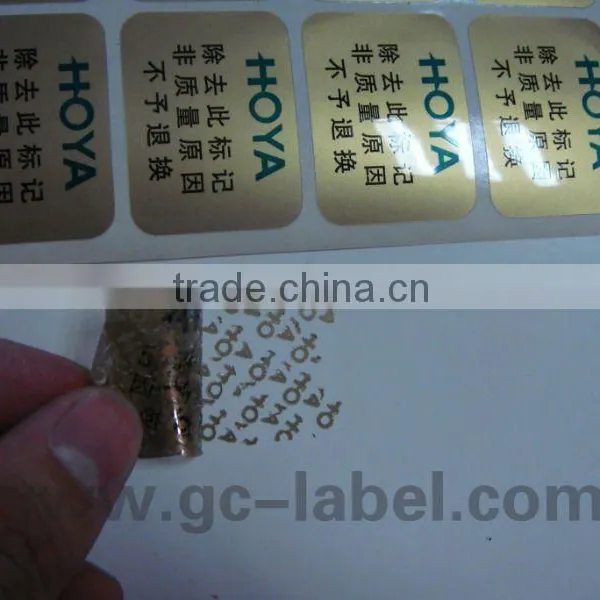 Guangzhou Factory Peel off Custom Sticker Self-adhesive Label Stickers photo-4