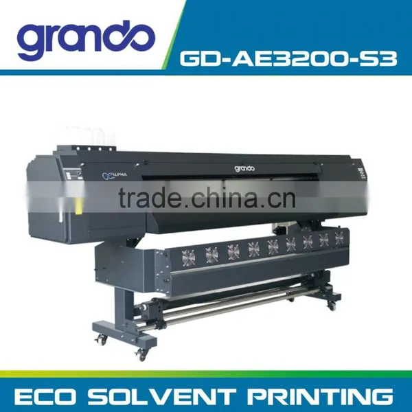 Top Selling 3.2 m Ecosolvent Machine Dual DX5 Head