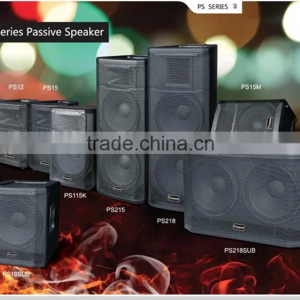 PS-218 Powavesound Professional Speaker System Dual 18" Speaker Box photo-2