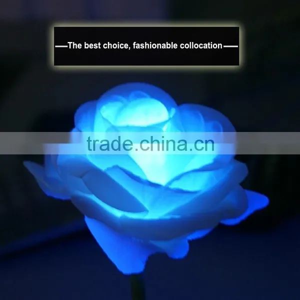 LED Lights Rose Flowers Outdoor Christmas Party Wedding Decoration With Different photo-3
