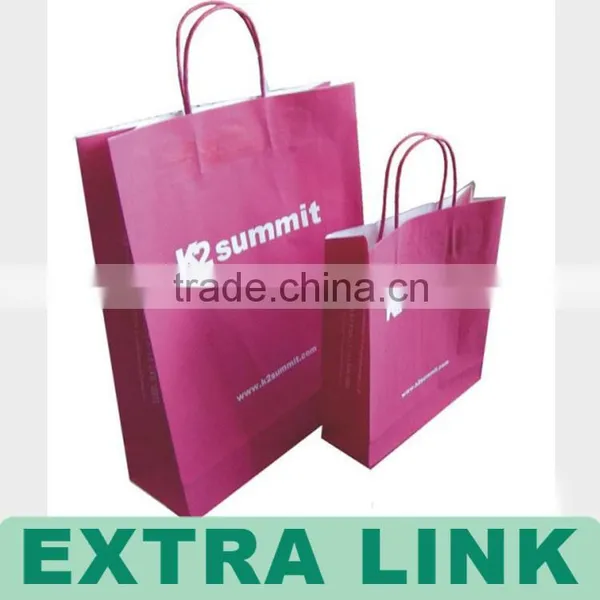 High Quality Custom Logo Hot Stamping UV Coating Wholesale Gift Bags photo-6