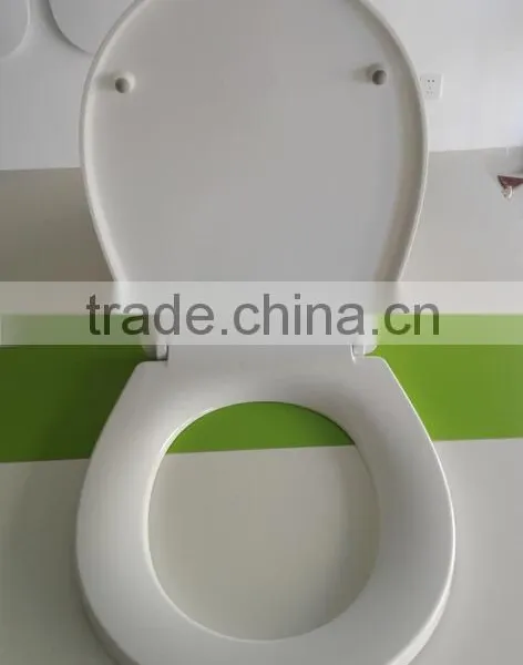 Urea Duroplast Toilet Seat Cover Soft Close SS Hinge Toilet Seat photo-6