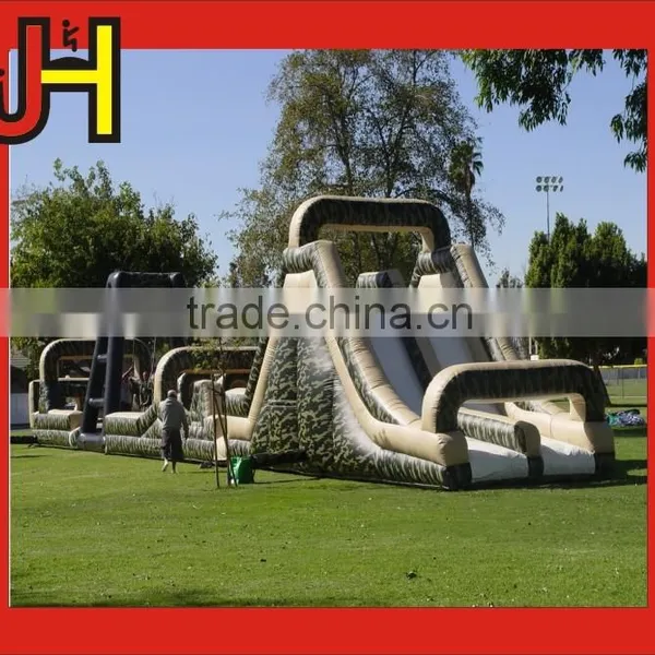 Large Interactive Military Boot Camp Inflatable Obstacle Course For Sale, Adult Inflatable Obstacle Course photo-4