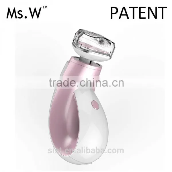 Ms.W High Quality Beauty Face Clean Brush Sonic Facial Silicone Cleansing Brush photo-6
