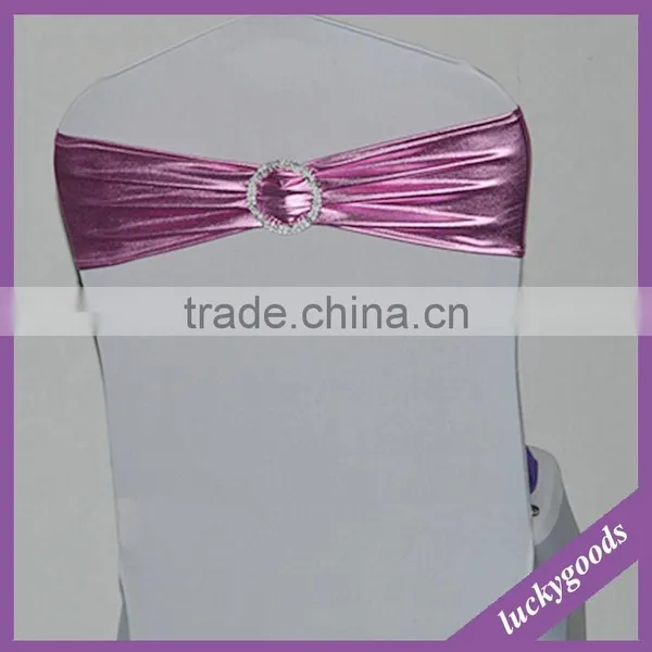 Bulk Colorful PU Chair Back Covers Weddings photo-6