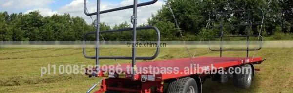 Platform Trailers for Bales T027 12t