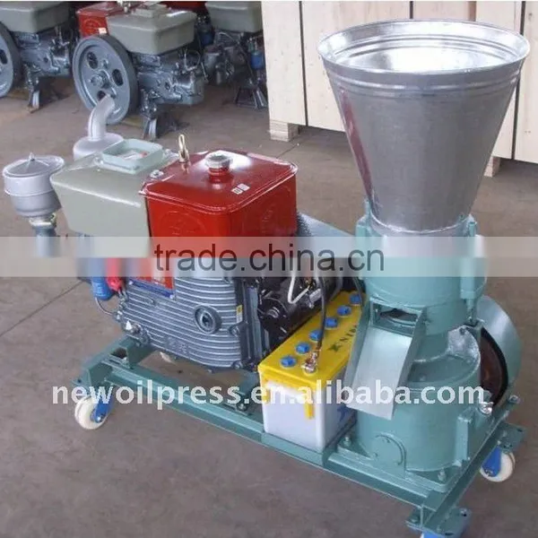 Flat Die Small Animal Feed Rice Husk Pellet Mill photo-3