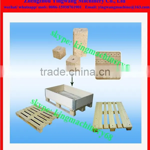 Solid & Hollow Wood Pallet Compress Machine photo-6