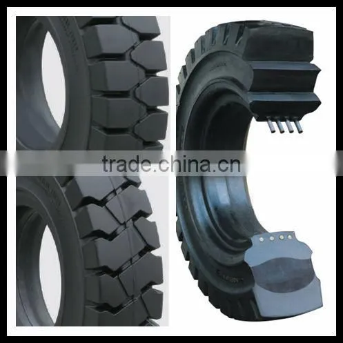 TOP SALES! Solid OTR Tires for Wheel Loaders for VOLVO, CAT, LIEBHERR, Heavy Duty Truck Solid OTR Tires. photo-3