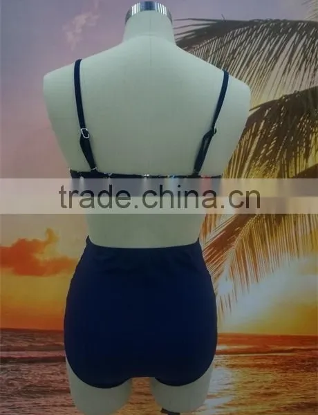 New Fashion Printed Flower Women Hot Sexy High Waist Bikini photo-6
