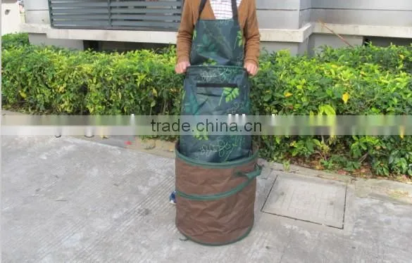 PP Woven Leaves Yard Garden Waste Bag Container photo-6