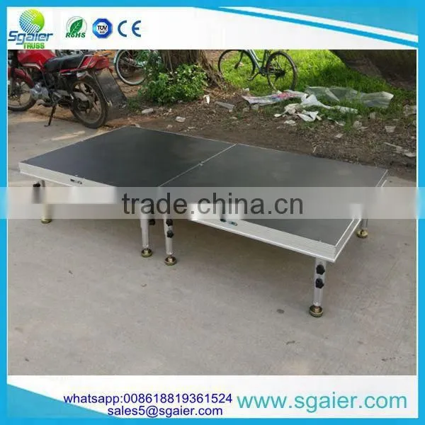0.3-0.5m Ajustable Height Square Shape Stage for Small Event photo-2