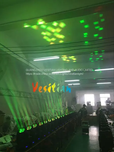 4X25W Сверхкомпактный миниатюрный высоковольтный пиксельный луч 4 LED сценический перемещающийся прожектор photo-5