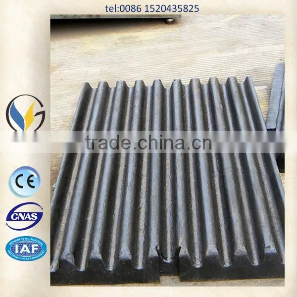 Jaw Plates Crusher and Crusher Spare Parts