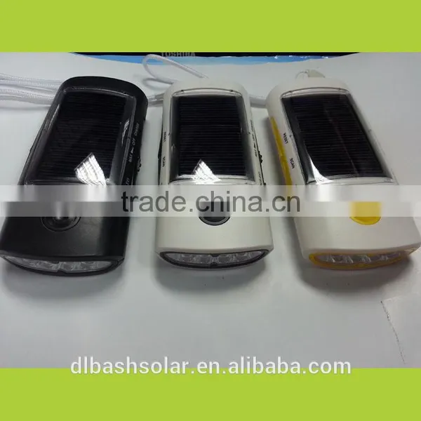 Portable Radio FM Solar Power Radio With 3 LED Solar Charger Rechargeable Led Torch Light photo-6