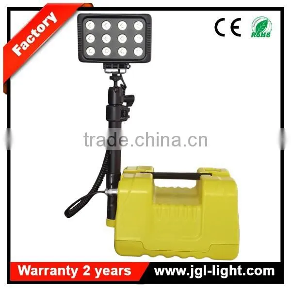 Railway IP68 Waterproof Rechargeable Led Explosion Proof High Power Searchlight Cree Torch Emergency Spotlight photo-3