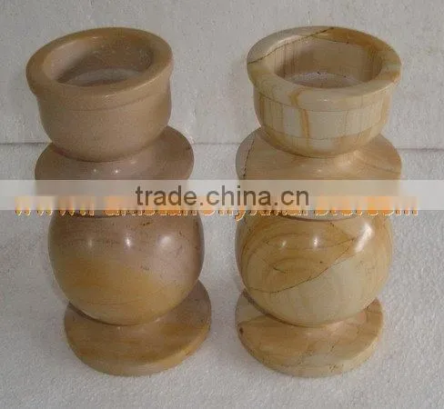 UNIQUE MARBLE CANDLE HOLDERS STANDS photo-5